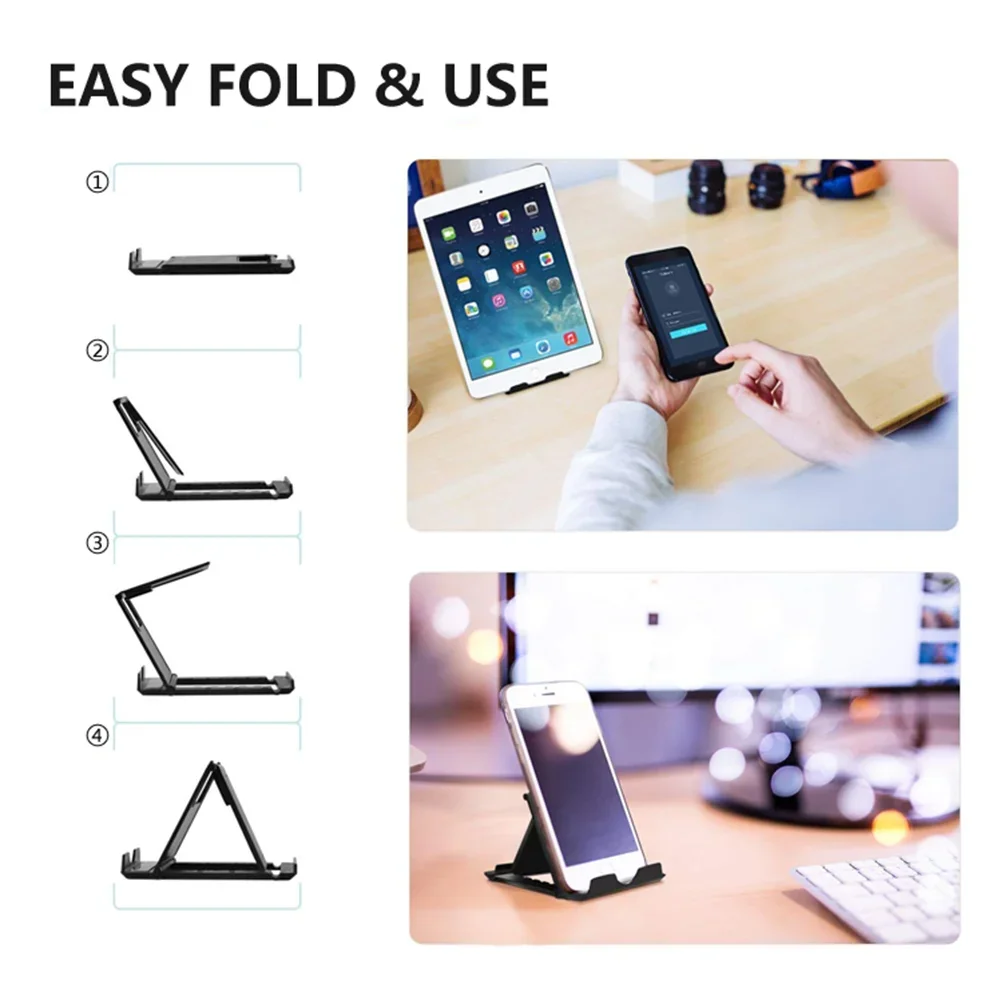 Table Phone Holder Bracket Adjustable Desktop Stand For Ipad IPhone Samsung Xiaomi Huawei Folding Universal Mobile Phone Stand Table Phone Holder Bracket Adjustable Desktop Stand For Ipad IPhone Samsung Xiaomi Huawei Folding Universal Mobile Phone Stand
