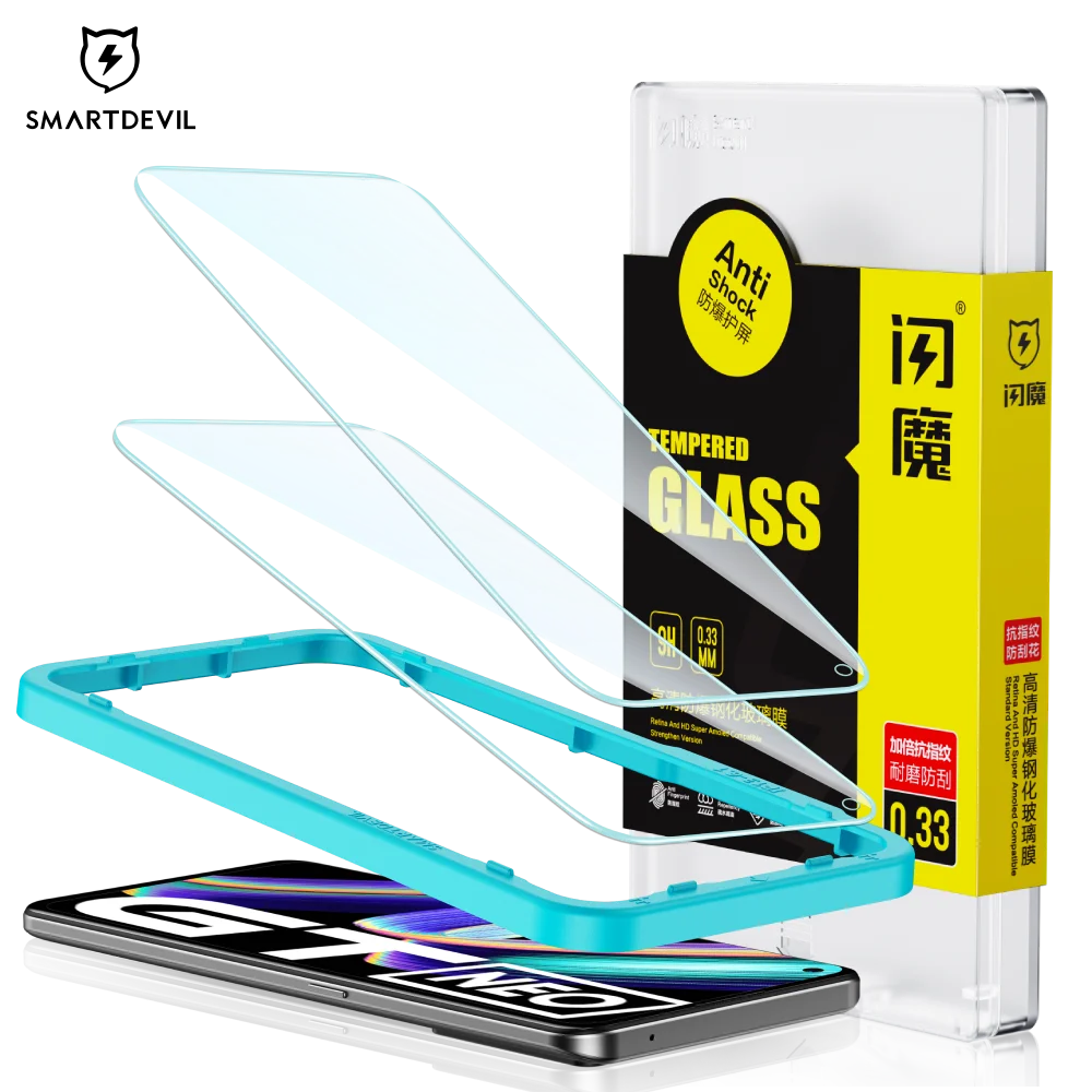 SmartDevil Tempered Glass for Realme GT6 GT5 GT3 Neo5 Screen Protector for Realme GT 5G Glass HD Anti Blue Light