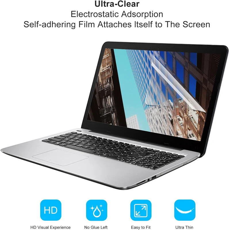 15.6 Inch Display Ratio 16:9 Notebook Screen Protector Soft Film For DELL/ASUS /Samsung/Lenovo/Toshiba Laptop Tablet