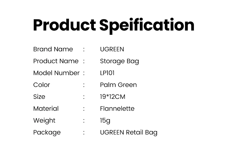 UGREEN Power Bank Case Phone Pouch for iPhone Samsung Xiaomi Huawei Waterproof Powerbank Storage Bag Mobile Phone Accessories