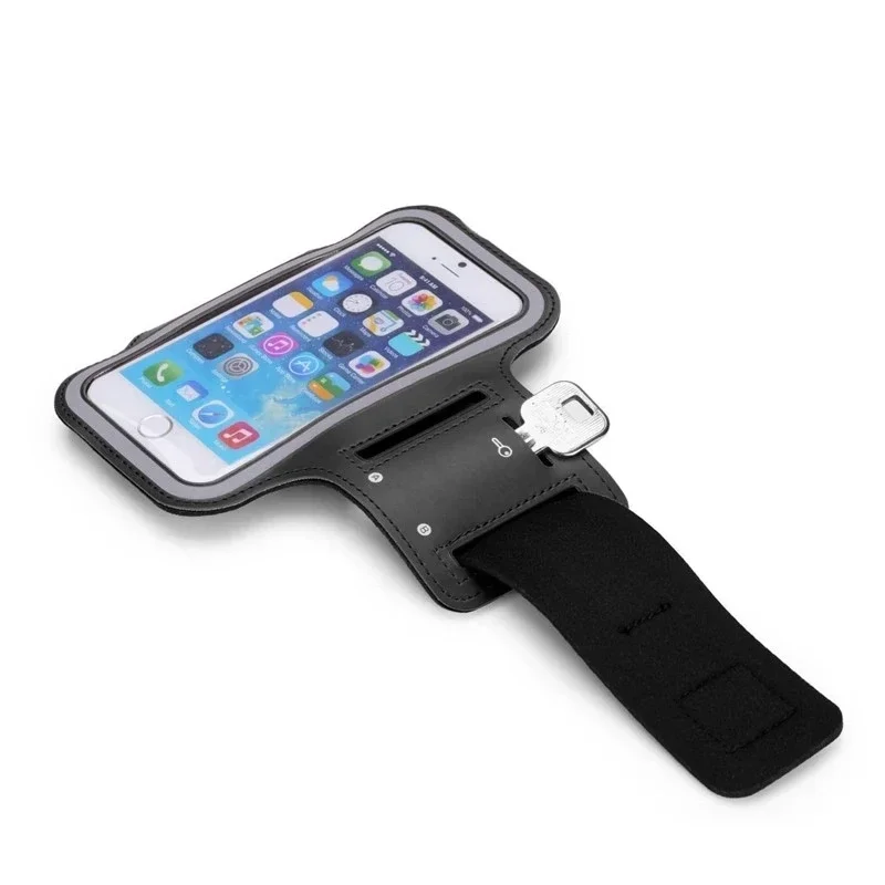 Alternative view of 5 Inch Mobile Phone Armband Outdoor Sports Smartphone Holder Gym Running Phone Bag Arm Band Cases for Samsung for IPhone Holder