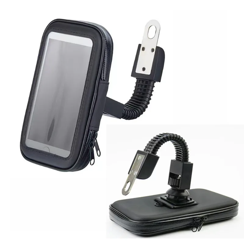 Alternative view of Bicycle Motorcycle Phone Holder Waterproof Bike Phone Case Bag for iPhone Samsung 6.3" Mobile PhoneStand Support Scooter Cover