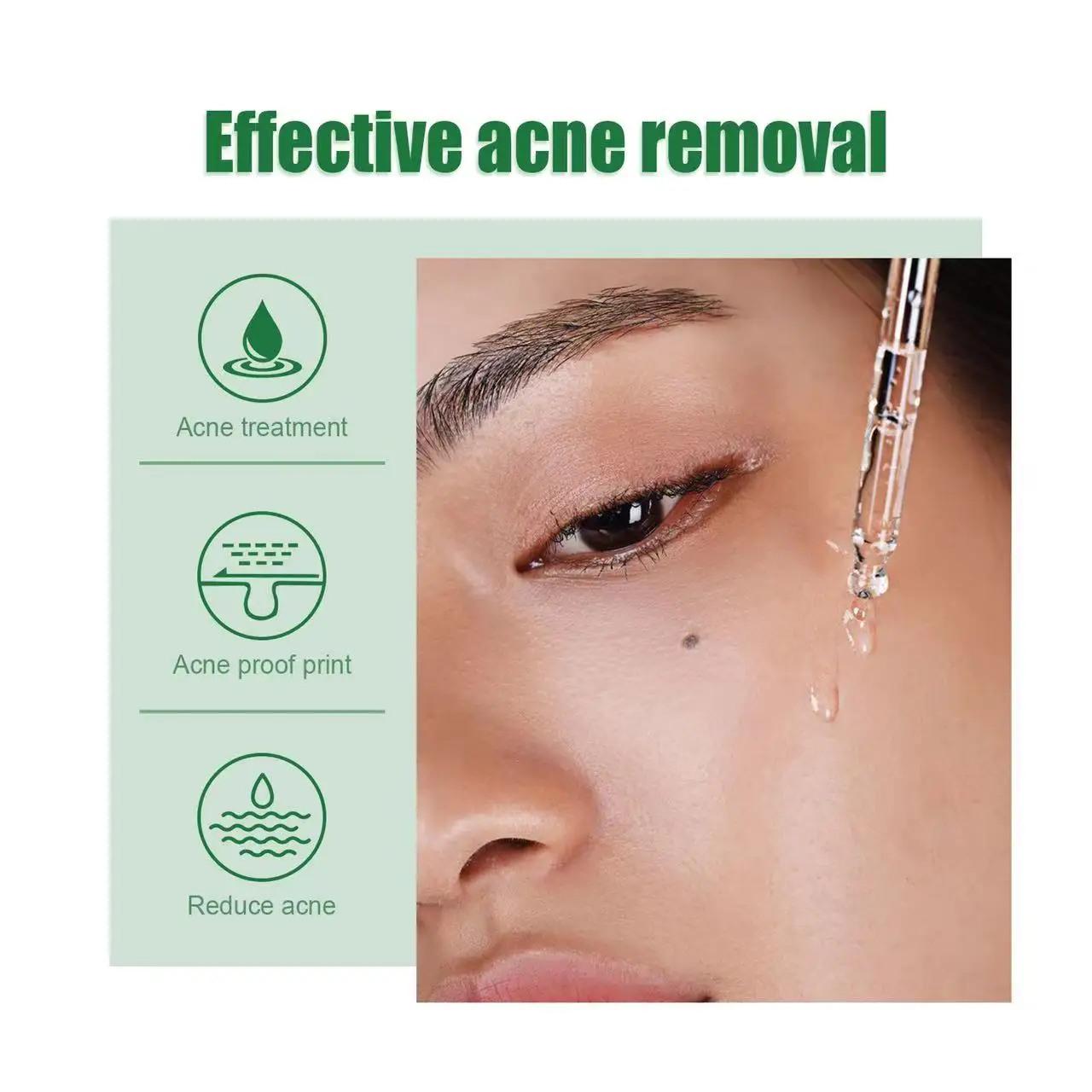 Acne Treatment Facial Serum Pore Shrinking Skin Care Against Face Acne Pimple Spots Remover Cleaning Shrink pores Tea Tree Serum Acne Treatment Facial Serum Pore Shrinking Skin Care Against Face Acne Pimple Spots Remover Cleaning Shrink pores Tea Tree Serum