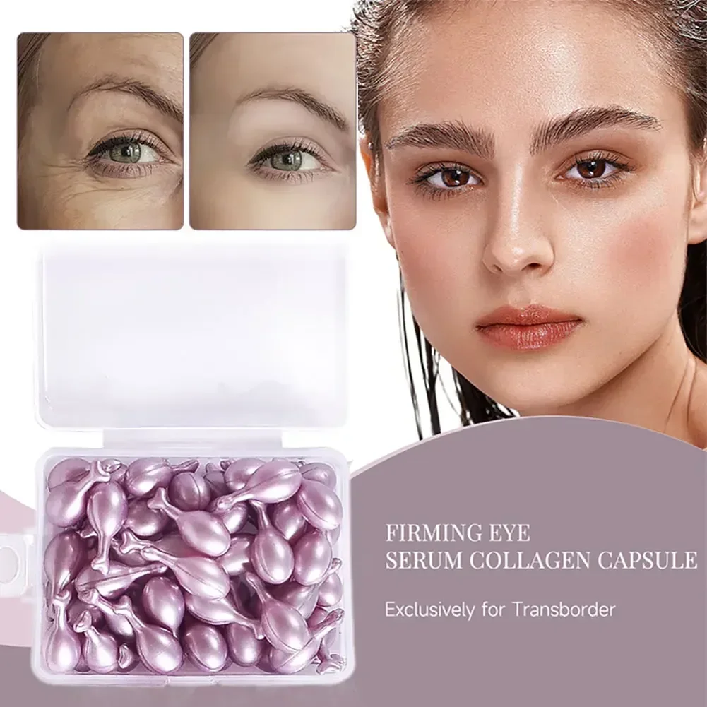 Alternative view of Sixth Peptide Eyes Serum Capsule Essence Dilute Dark Circles Eye Bag Placenta Eye Skincare Essence Korean Skin Care Product