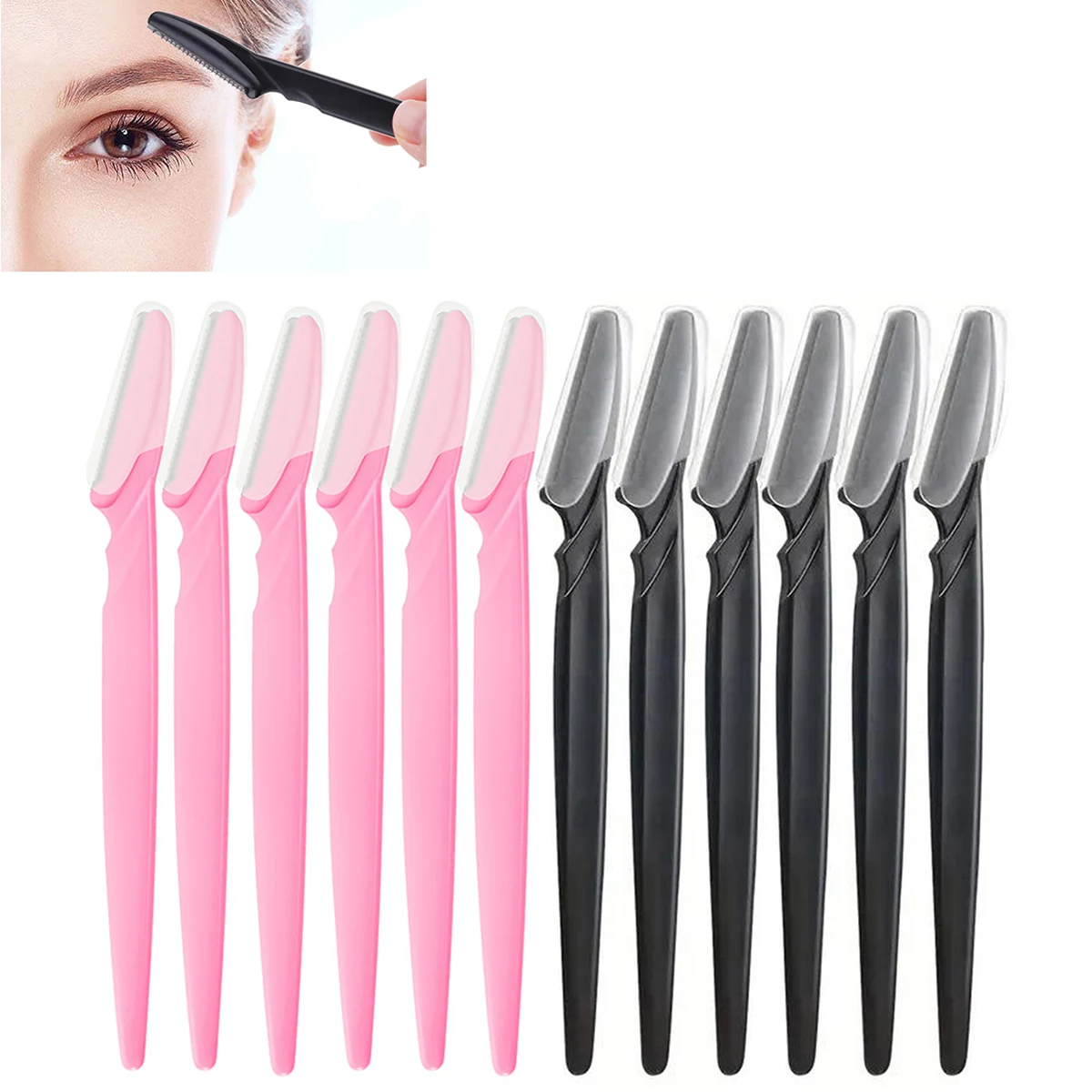 12pcs pink n black