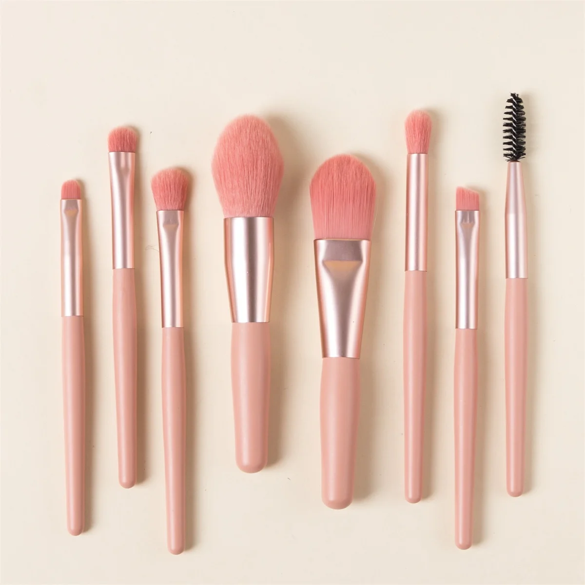 Alternative view of 8Pcs Soft Fluffy Makeup Brushes Set for cosmetics Foundation Blush Powder Eyeshadow Kabuki Blending Makeup brush beauty tool