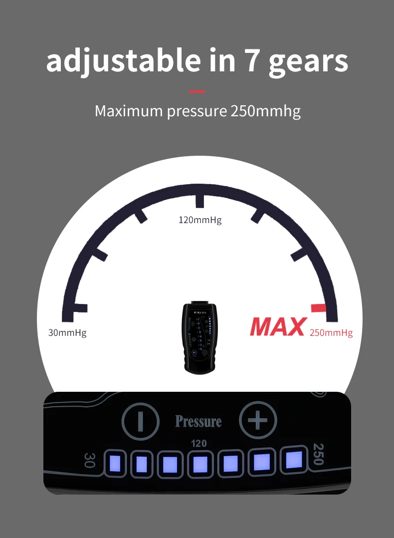 Pressotherapy Air Compression Foot Muscle Massager Leg Recovery Boots Lymphatic Drainage Machine  Relax Physiotherapy 8 Chamber