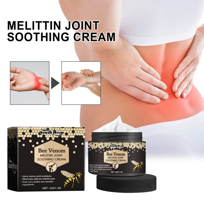 Alternative view of 발톱무좀1pcs Bee Venoms Joint Cream Joint And Bone Therapy spray Massage Treatments Cream Bone Health Body Care Joint Bone Cream