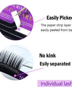 Soft Faux Mink Individual Lashes - Image 4