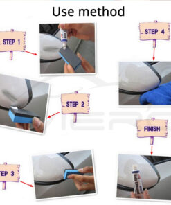 Car Scratch Hiding Polishing Paste with Sponge - Image 5
