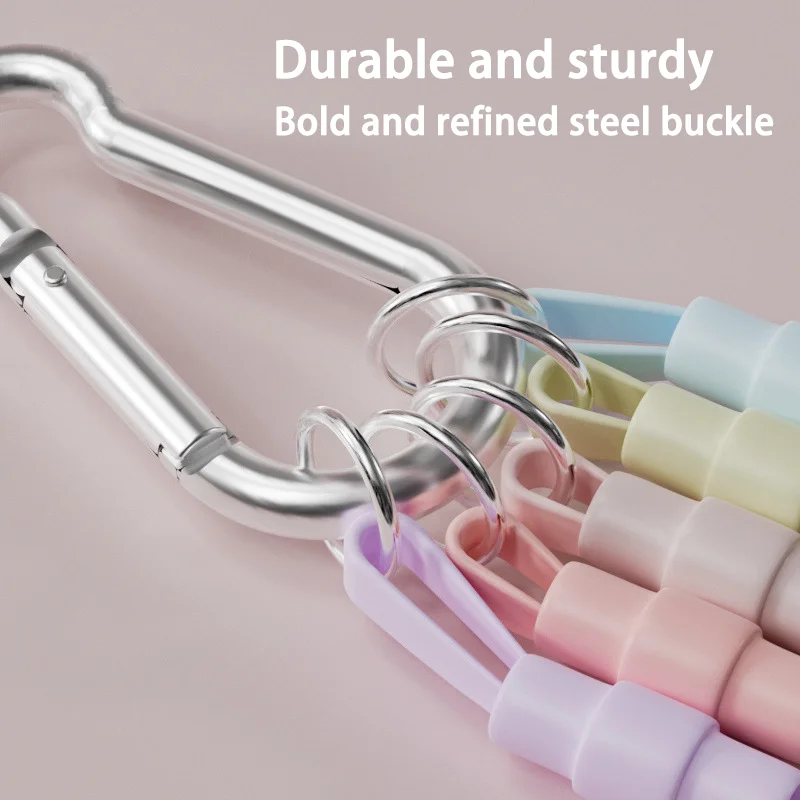Alternative view of Macaron Color Tension Rope Tensioner Tension Belt Elastic Rope Fitness Set Training Belt Fitness Training Household Equipment