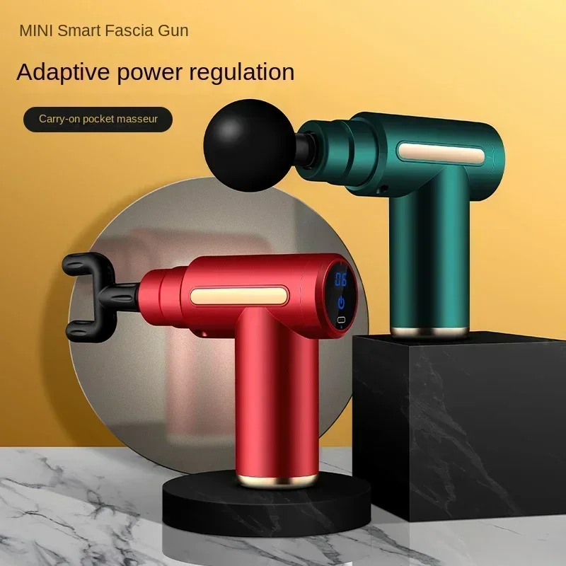 Alternative view of Mini USB Massage Gun, Fascia Machine, Muscle Relaxation, Vibration Rod, Fitness Equipment
