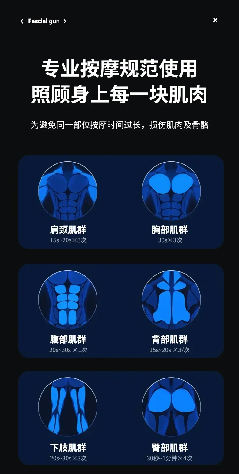 Mini USB Massage Gun, Fascia Machine, Muscle Relaxation, Vibration Rod, Fitness Equipment