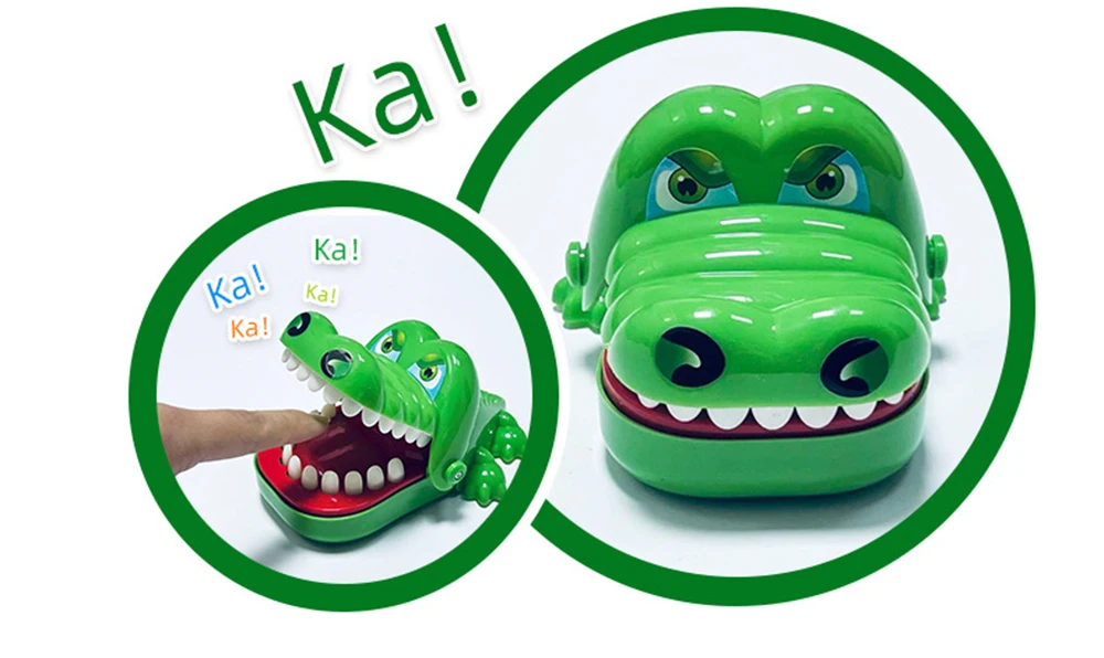 Crocodile Teeth Toys Children's Crocodile Bites Fingers Reaction Training Novelty Children's Lucky Game Trick Decompression Toy Crocodile Teeth Toys Children's Crocodile Bites Fingers Reaction Training Novelty Children's Lucky Game Trick Decompression Toy