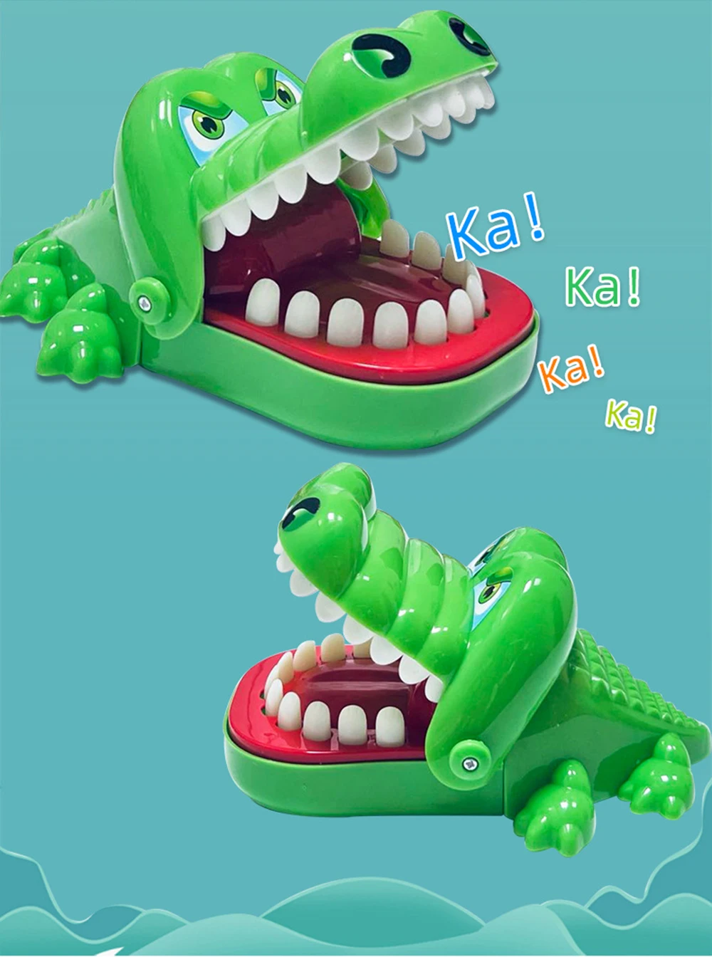 Crocodile Teeth Toys Children's Crocodile Bites Fingers Reaction Training Novelty Children's Lucky Game Trick Decompression Toy Crocodile Teeth Toys Children's Crocodile Bites Fingers Reaction Training Novelty Children's Lucky Game Trick Decompression Toy