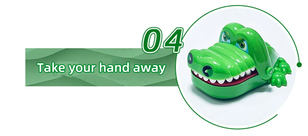 Crocodile Teeth Toys Children's Crocodile Bites Fingers Reaction Training Novelty Children's Lucky Game Trick Decompression Toy Crocodile Teeth Toys Children's Crocodile Bites Fingers Reaction Training Novelty Children's Lucky Game Trick Decompression Toy