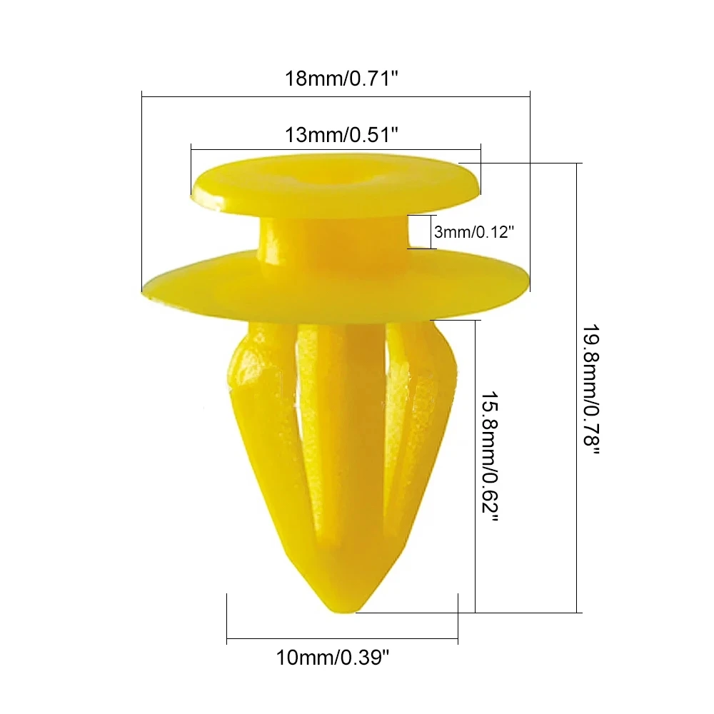 50PCS Auto Fastener clips Car plastic fixed clip For Mercedes Benz A Class W168 W169 W176 W177 C Class W203 W204 W205 ML350 AMG
