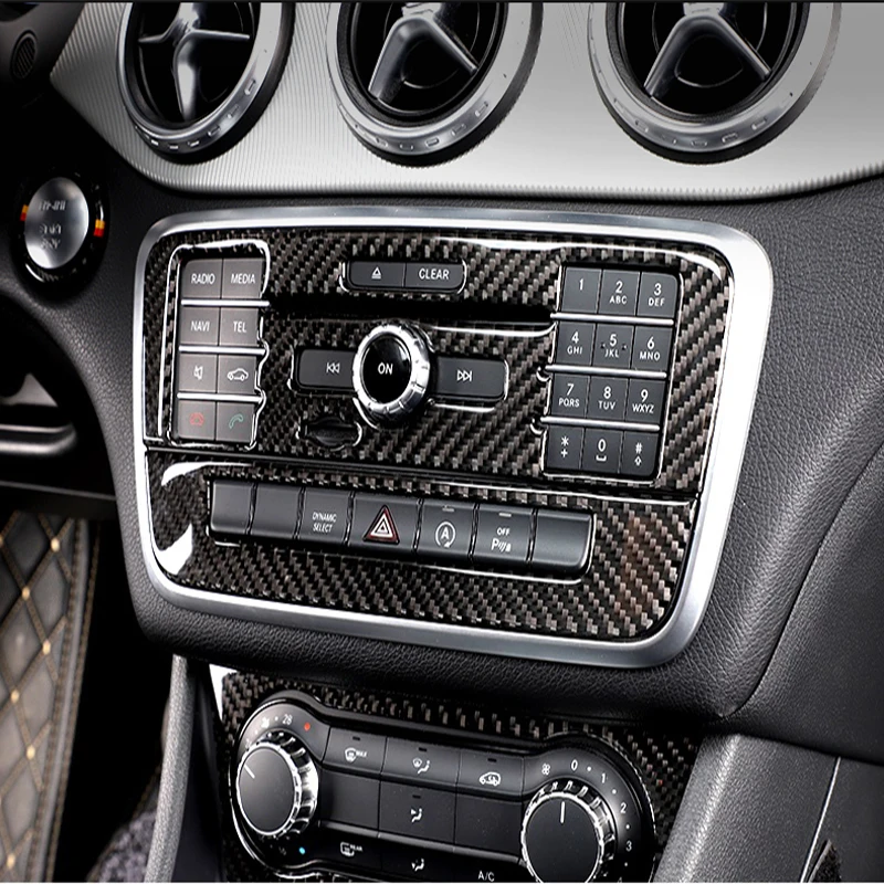 Alternative view of For Mercedes Benz A Class W176 GLA X156 CLA  Accessories Car Interior Air Conditioning CD Console Panel Cover Trim Car Styling