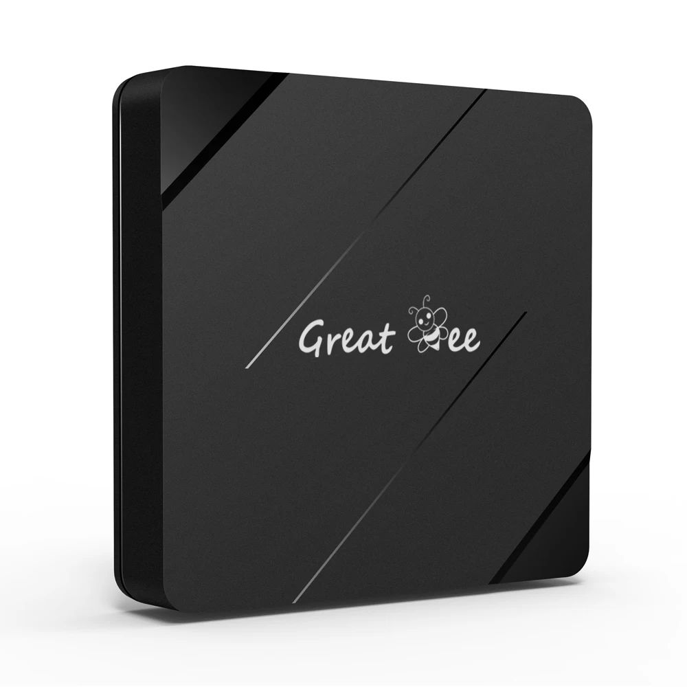 Alternative view of Great Bee New Arabic TV Box, Greatbee 2GB+16GB 2.4G & 5.0G Dual Wi-Fi Arab 4K Media Player Smart Set Top Boxes