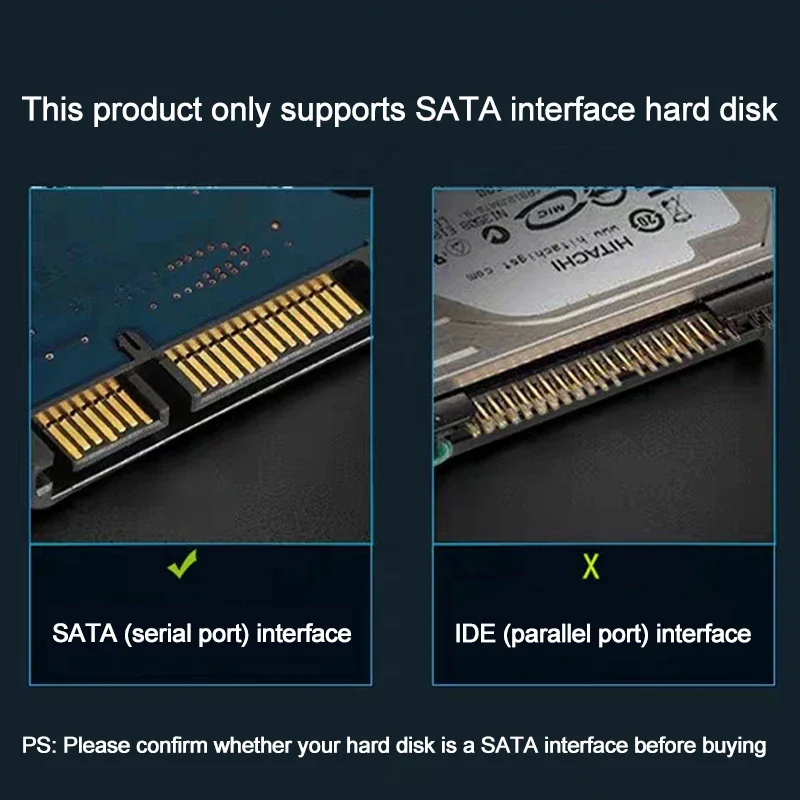 SATA to USB 3.0 Adapter Cable for 3.5/2.5 Inch SSD HDD SATA III Hard Drive Disk Converter Support UASP with 12V Power Adapter