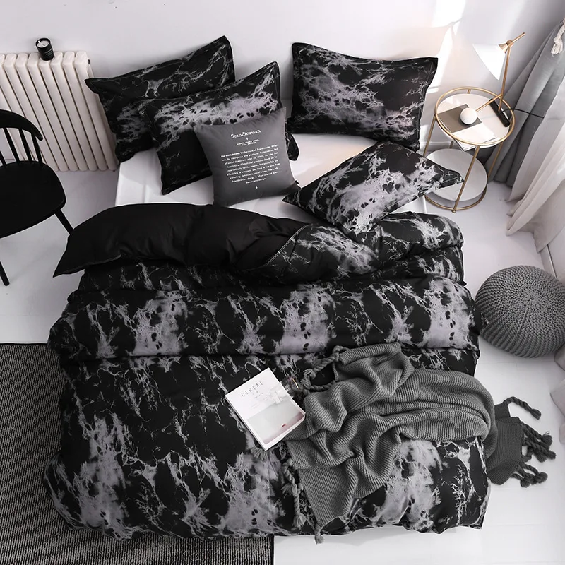 3pcs Duvet Cover Set with Pillow Case Double Comforter Bedding Set Quilt Cover Queen/King Couple or Single Bed 3pcs Duvet Cover Set with Pillow Case Double Comforter Bedding Set Quilt Cover Queen/King Couple or Single Bed