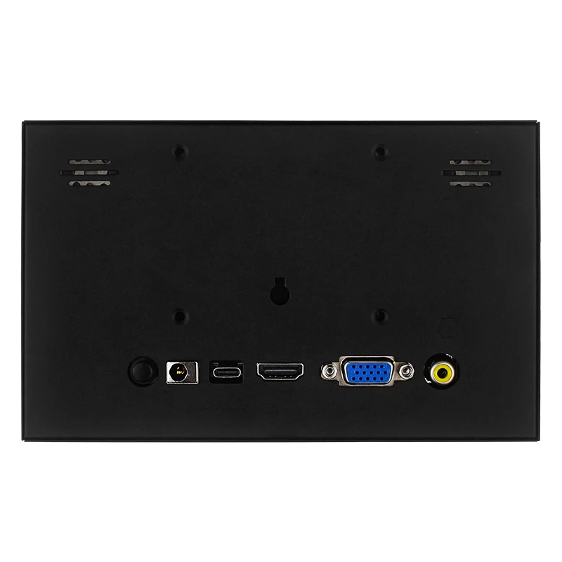 Alternative view of 7 Inch Portable Display IPS 1024x600 LCD HDMI-compatible VGA AV Input DC Type C Power In for PC Laptop Camera TV Box DVD Screen