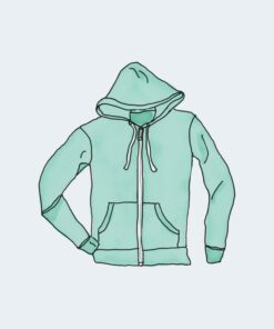 Dummy Hoodie with Zipper