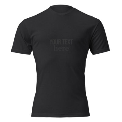 Unisex Fitted T-Shirt - Next Level 6210